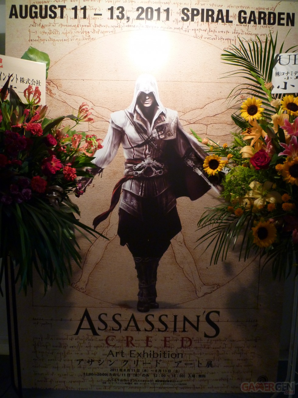 Assassin\'s Creed Art Exhibit tokyo reportage mediagen photos (52)