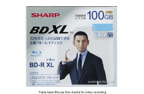 Blu-Ray-Disc-Sharp-100-GB