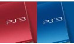 console ps3 red rouge bue bleu 4