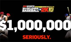 Major League Baseball 2K10 score parfait head