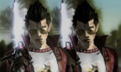 No More Heroes comparaison Xbox 360 PS3 logo