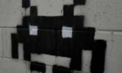 space invader vignette