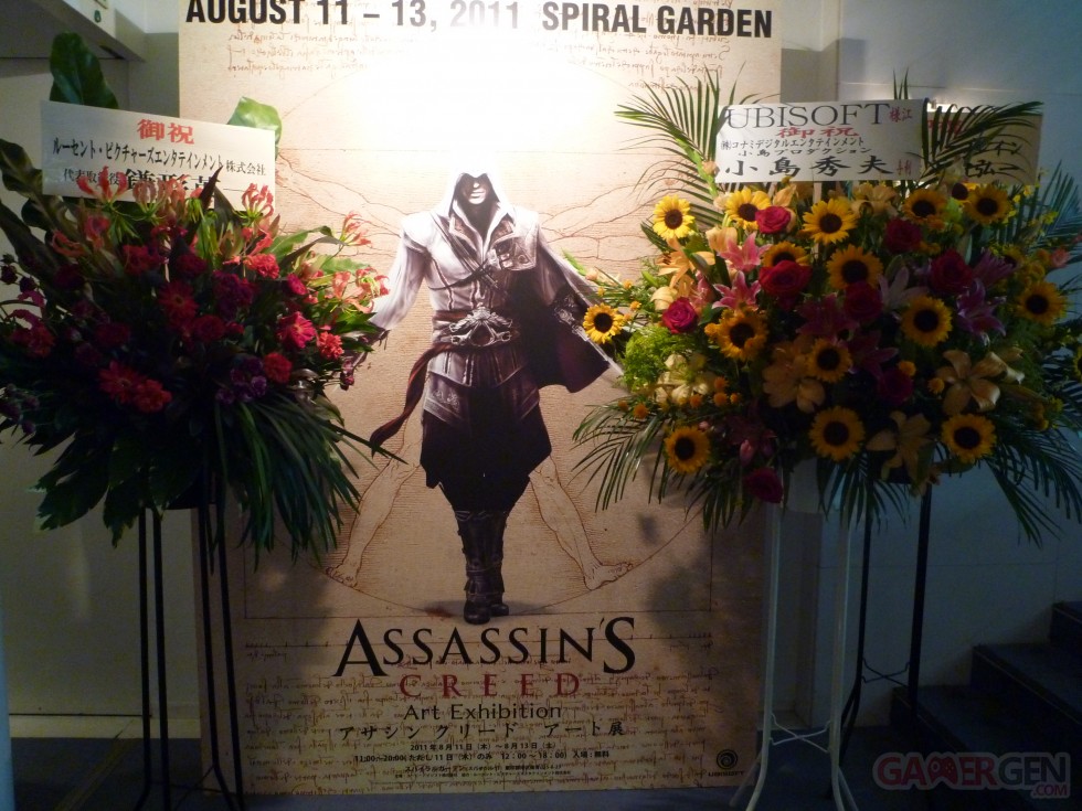Assassin\'s Creed Art Exhibit tokyo reportage mediagen photos (53)