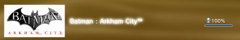 Batman Arkham City trophées FULL 1