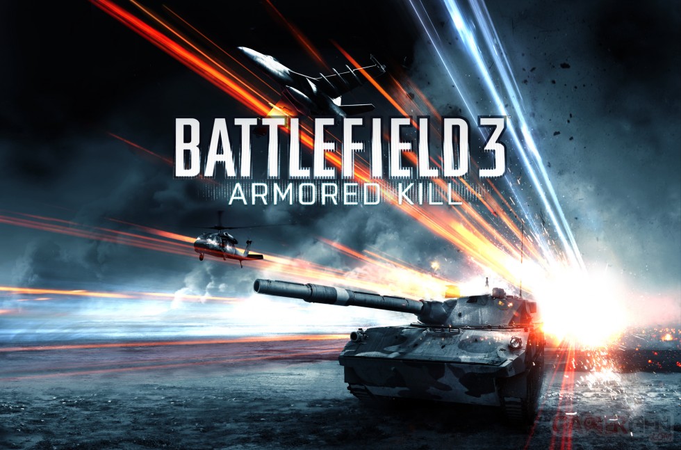 Battlefield 3 Armored Kill Key Art with logo