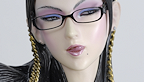 Bayonetta Figurine Figure Sega PS3 PlayStation 3 Xbox 360 logo