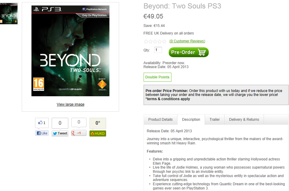 Beyond Two Souls screenshot 11022013