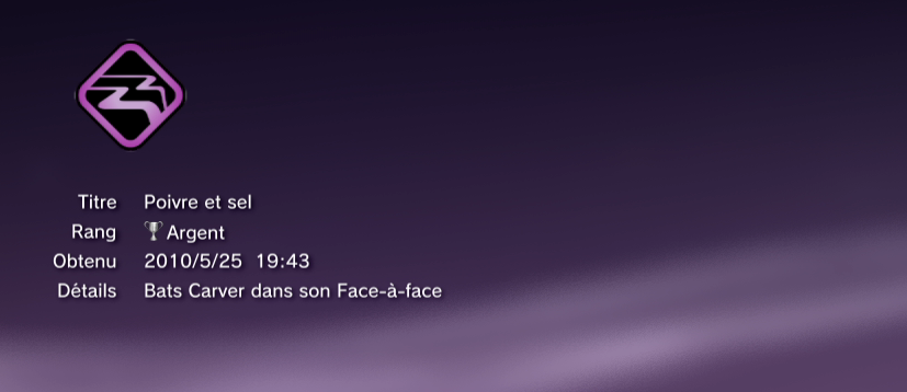 BLUR trophees ARGENT 7