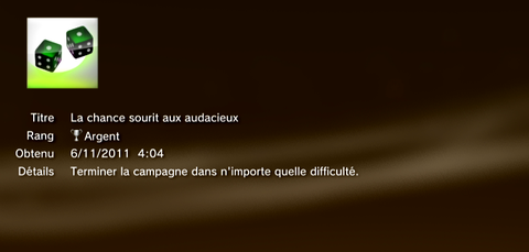 Call of Duty MW3 - Modern Warfare 3 - Trophées - ARGENT  7