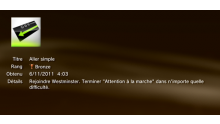 Call of Duty MW3 - Modern Warfare 3 - Trophées - BRONZE 07
