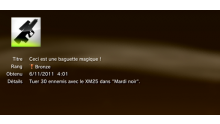 Call of Duty MW3 - Modern Warfare 3 - Trophées - BRONZE 20