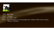 Call of Duty MW3 - Modern Warfare 3 - Trophées - BRONZE 23