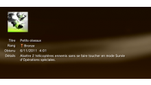 Call of Duty MW3 - Modern Warfare 3 - Trophées - BRONZE 28