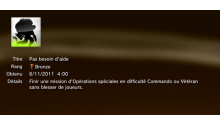 Call of Duty MW3 - Modern Warfare 3 - Trophées - BRONZE 34
