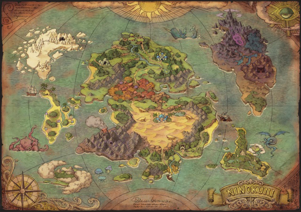 Carte de monde Ni no Kuni screenshot 25012013