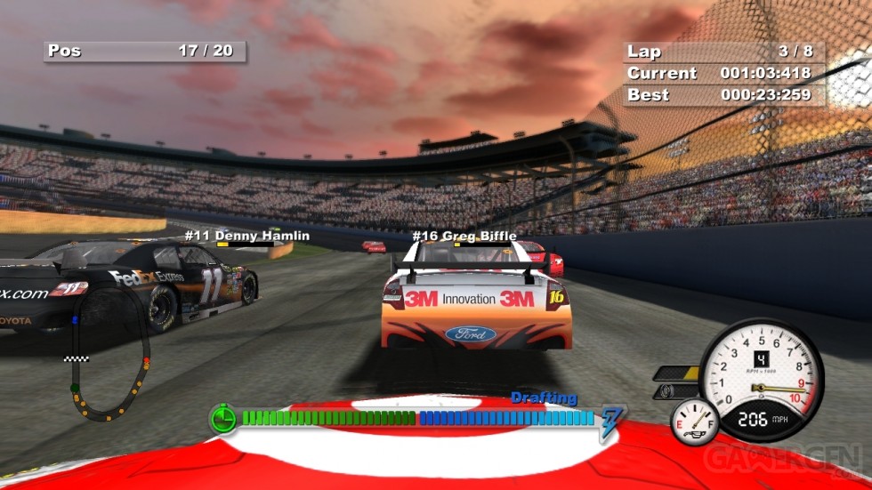 DAYS OF THUNDER NASCAR EDITION PS3 3