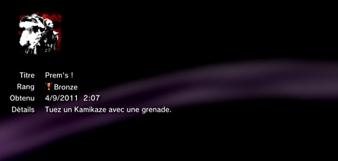 Dead island trophees BRONZE    21