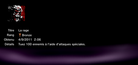 Dead island trophees BRONZE    27
