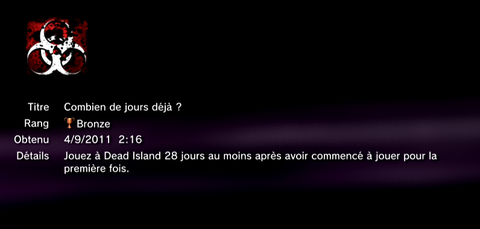 Dead island trophees MASQUES    7