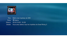 Dead Rising trophees PLATINE PS3 PS3GEN 01