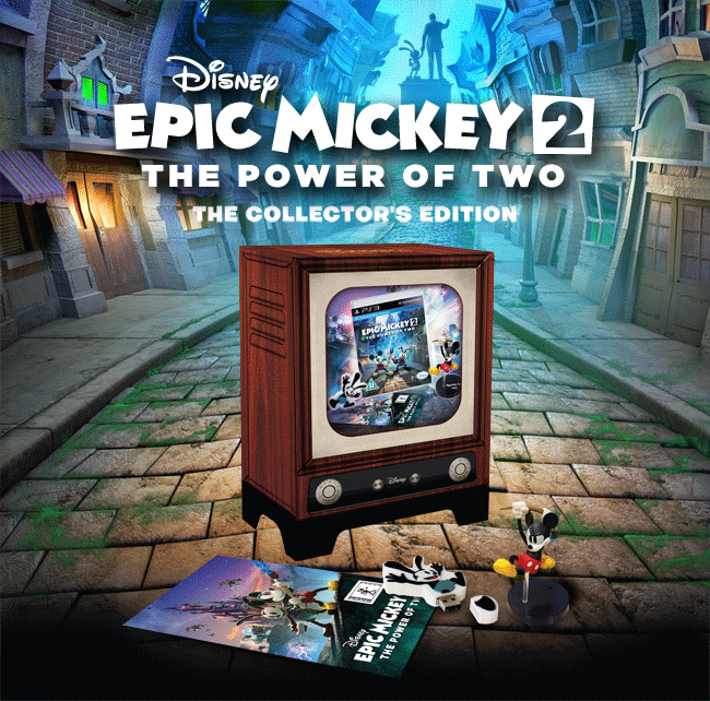 Epic Mickey 2 collector europe