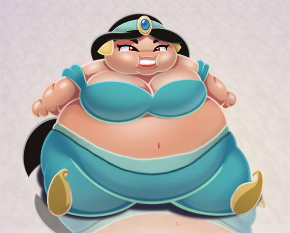 Fat_Princess_Jasmine_by_TubbyToon