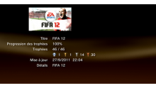 FIFA 12 - Trophées - LISTE    1
