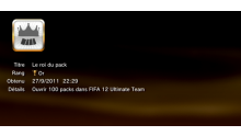 FIFA 12 - Trophées - OR 01