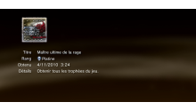 Fist of the north star TROPHEES PLATINE PS3 PS3GEN 01