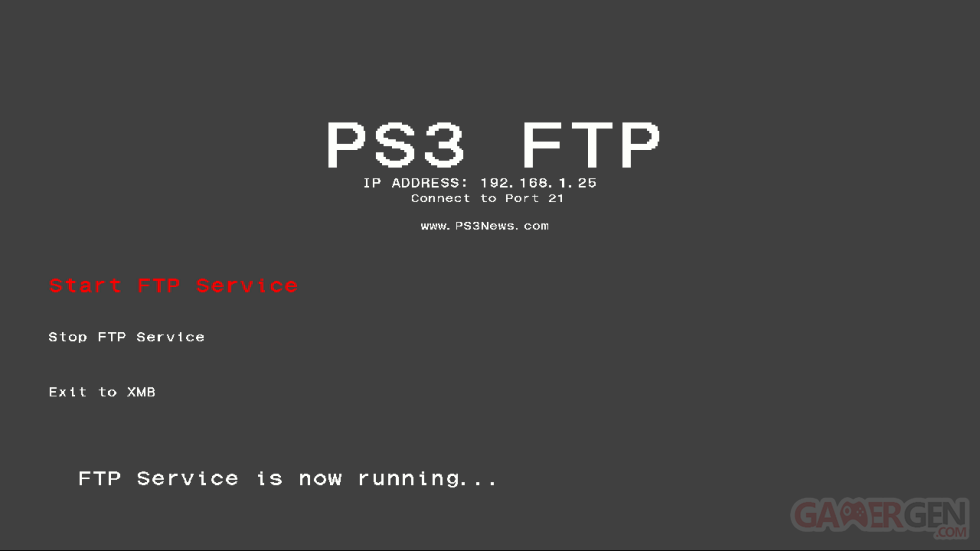 FTP PS3 3