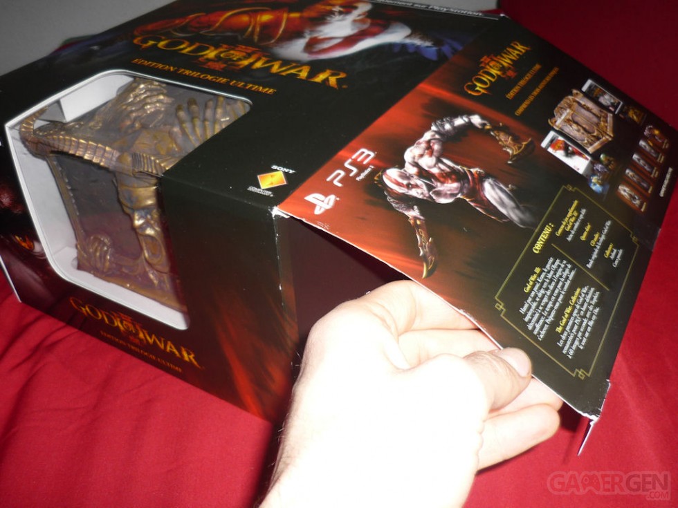 God Of War III 3 Pandora Box Ultime édition déballage (21)