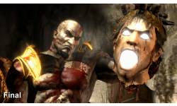 God Of War III GOWIII comparaison démo version finale 1