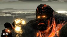 God Of War III GOWIII comparaison démo version finale 7