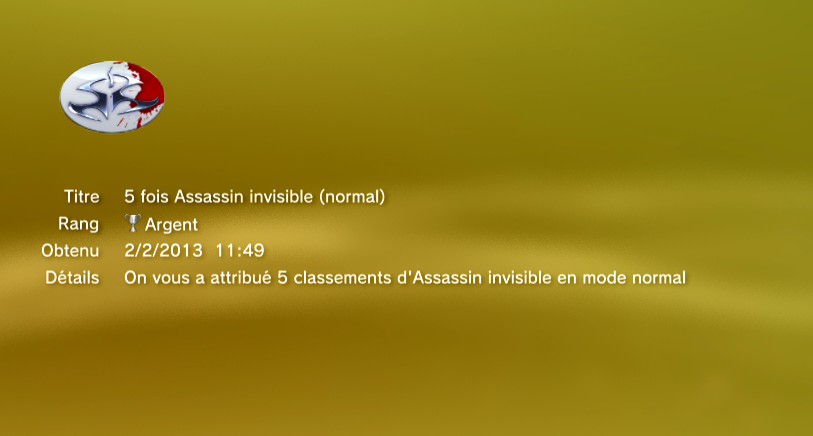 HITMAN CONTRACTS - TROPHEES - ARGENT - 0001
