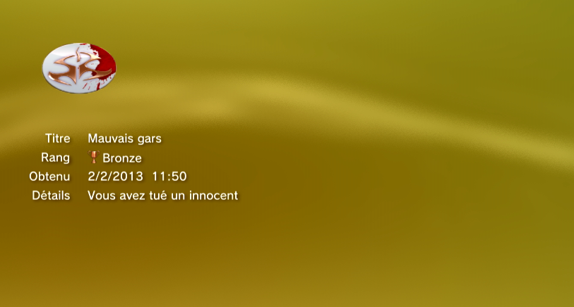 HITMAN CONTRACTS - TROPHEES - BRONZE - 0012