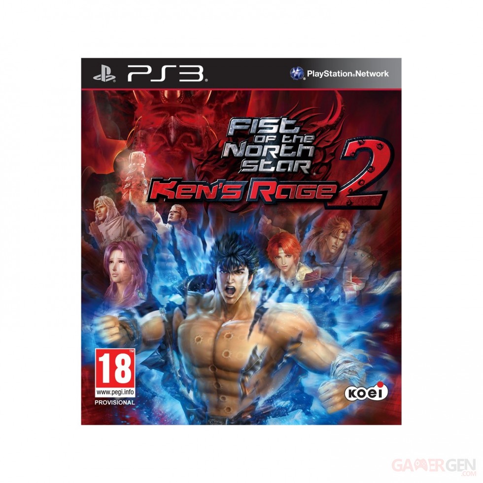 jaquette Fist of the North Star Ken\'s Rage 2