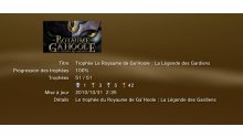 Le royaume de gahoole  trophees LISTE PS3 PS3GEN 01
