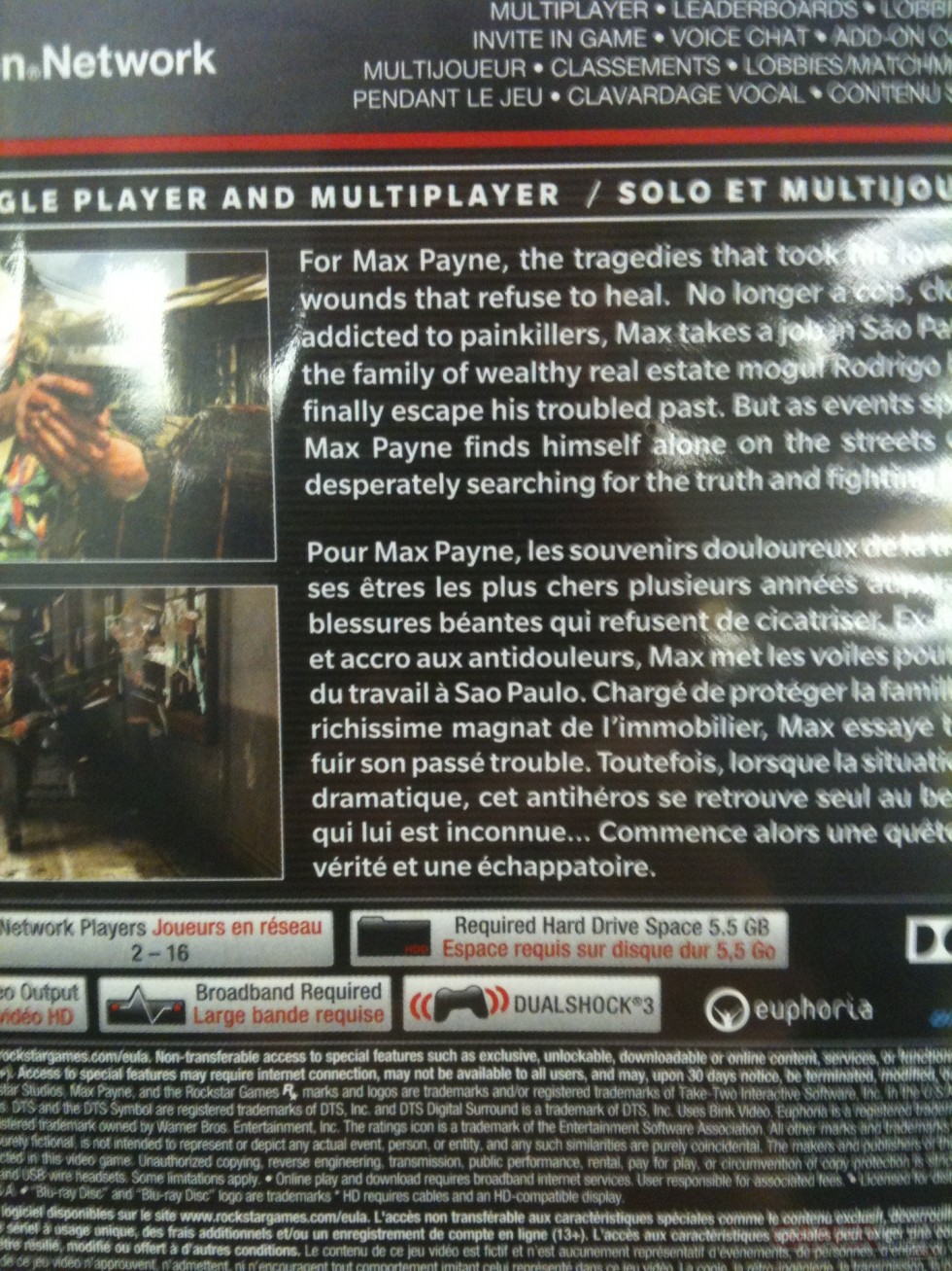 Max Payne 3 15.05.2012