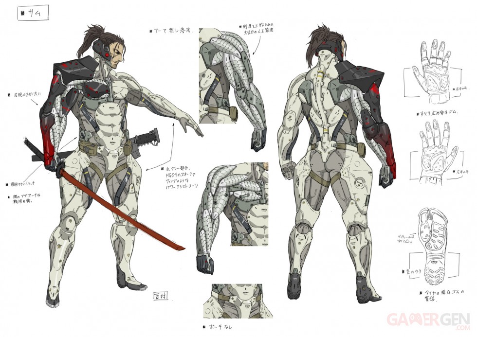 Metal Gear Rising Revengeance artworks 0005