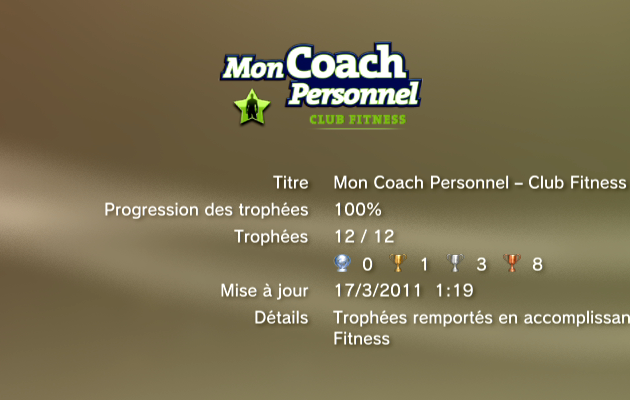Mon Coach Personnel Club Fitness - Trophees -LISTE -  1