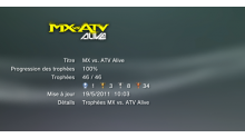 MX vs ATV alive trophees LISTE 1