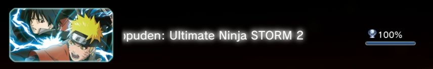 naruto shippuden ultimate ninja storm 2 trophees 100% 1