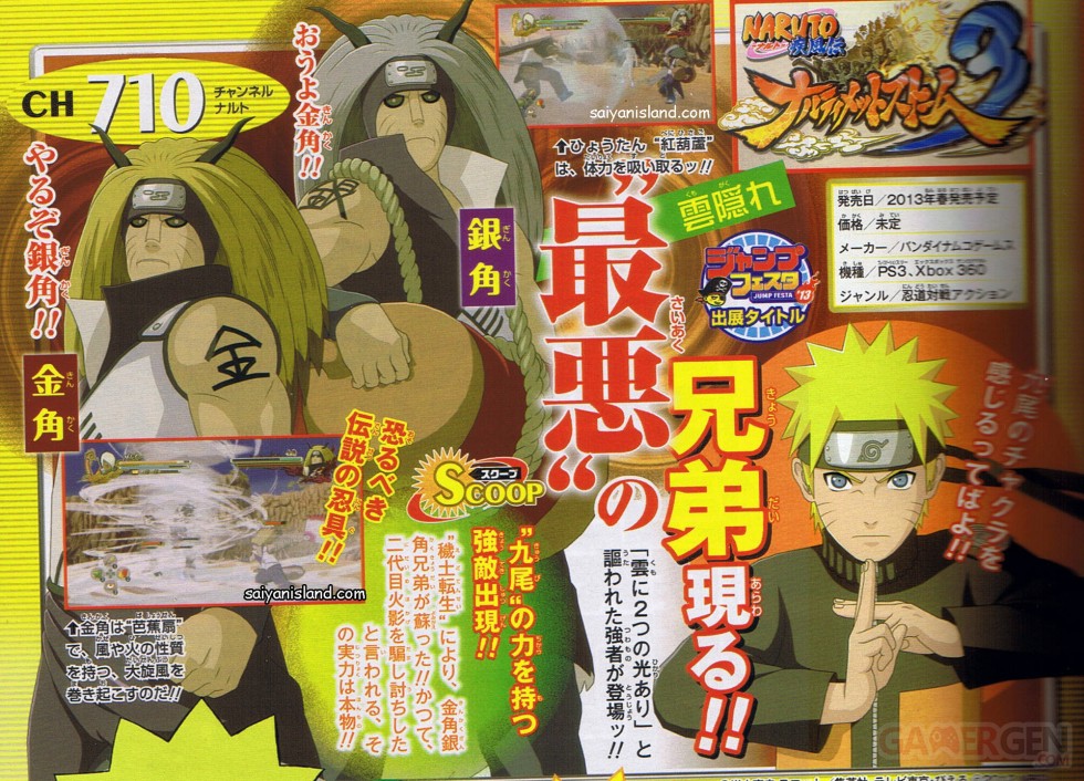 Naruto Storm 3 kinkaku-ginkaku screenshot 24112012