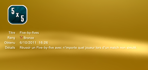 NBA 2K12 - Trophées - BRONZE - 12