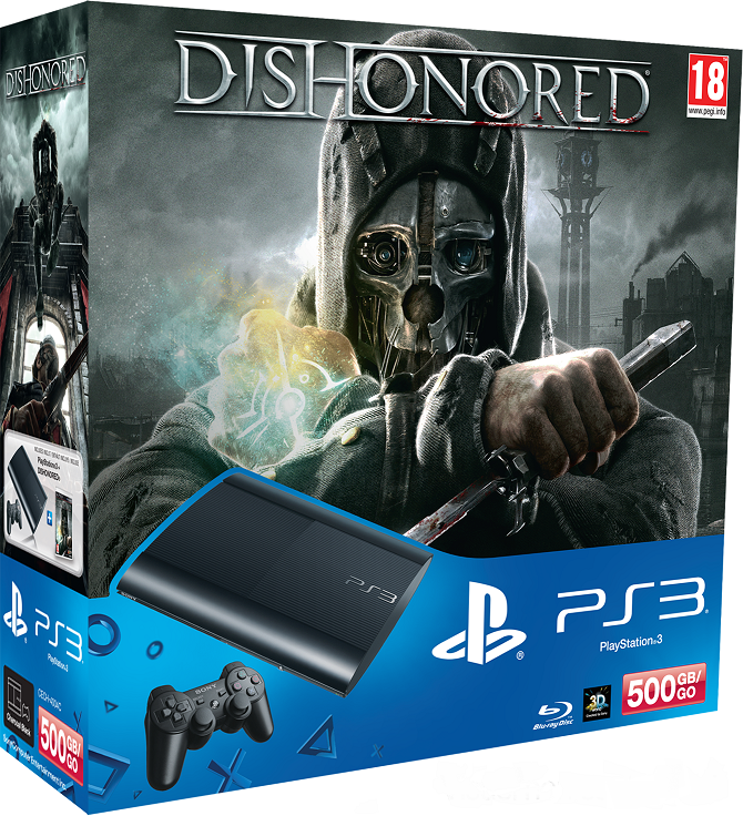 Pack PS3 3D Dishonored