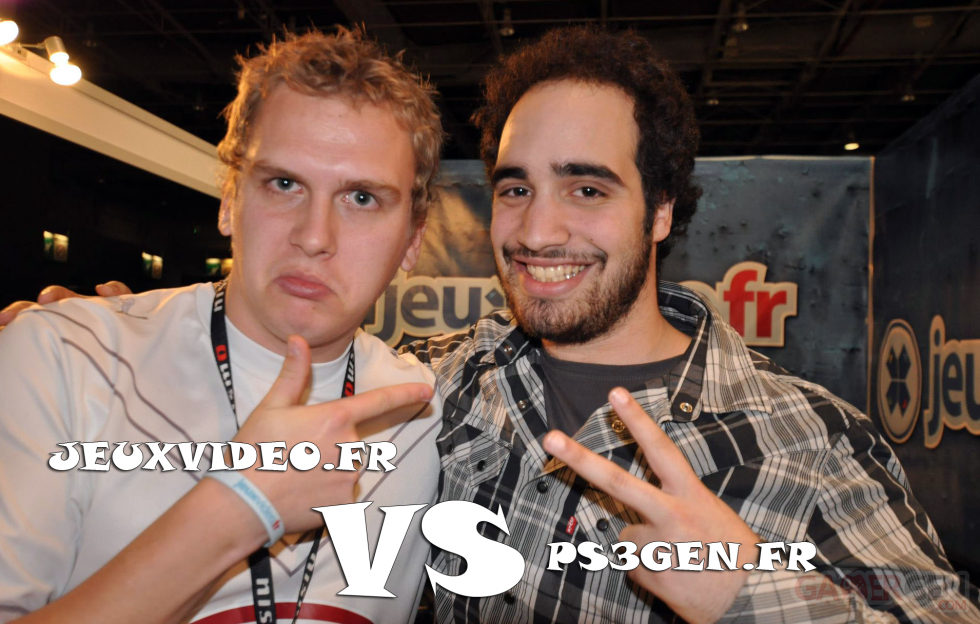 Paris game week tournoi PES 2011 jeuxvideo.fr contre PS3GEN.fr 100