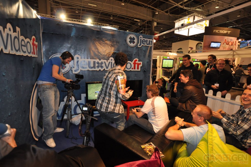 Paris game week tournoi PES 2011 jeuxvideo.fr contre PS3GEN.fr 12