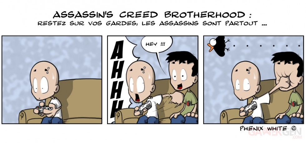 Phenixwhite Assassin\'s Creed Brotherhood Actu en dessin 14-06-10-20-06-10