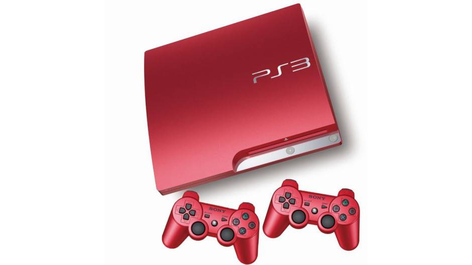 PlayStation 3 rouge
