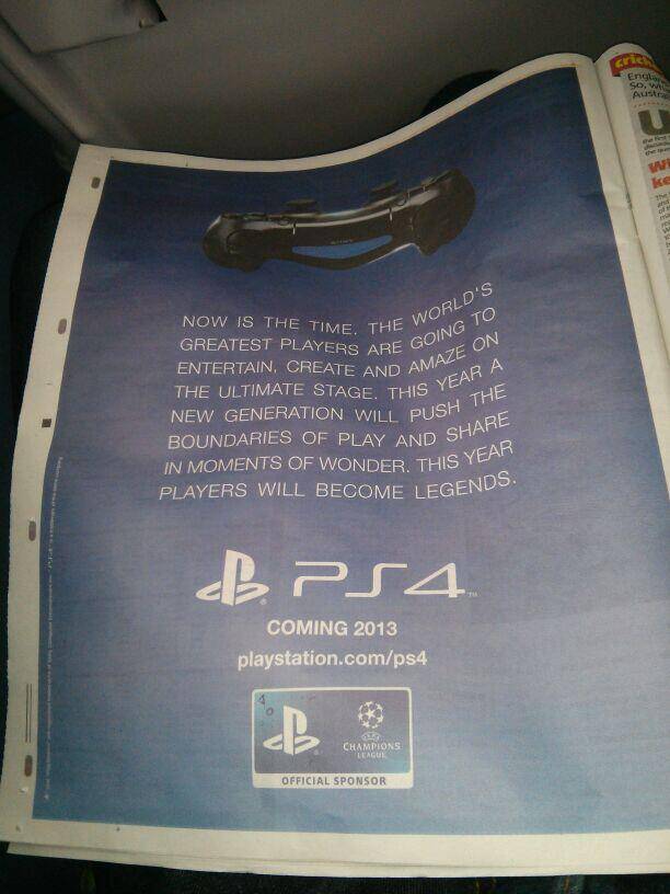 PlayStation 4 publicité Metro